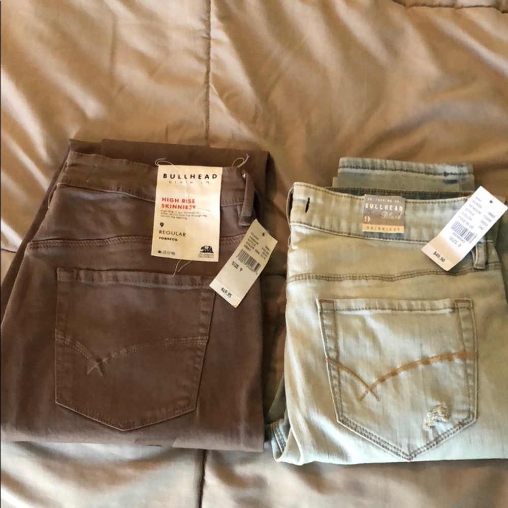 NWT Bullhead skinny Jeans size 9